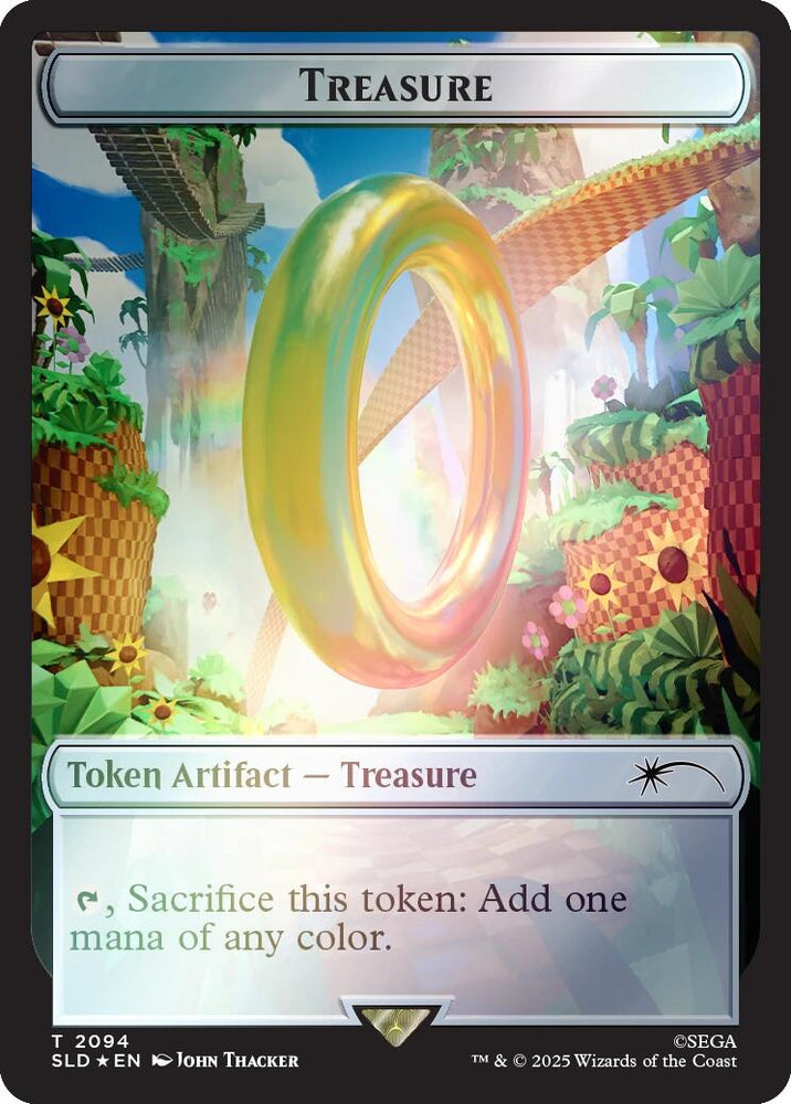 Treasure Token (2094) (Rainbow Foil) [Secret Lair Drop Series]