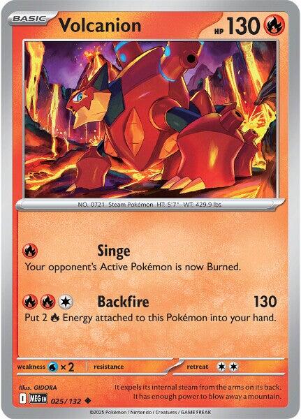 Volcanion (025/132) [Mega Evolutions: Base Set]