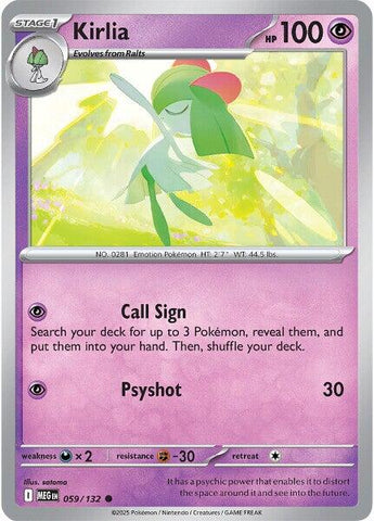 Kirlia (059/132) [Mega Evolution: Base Set]