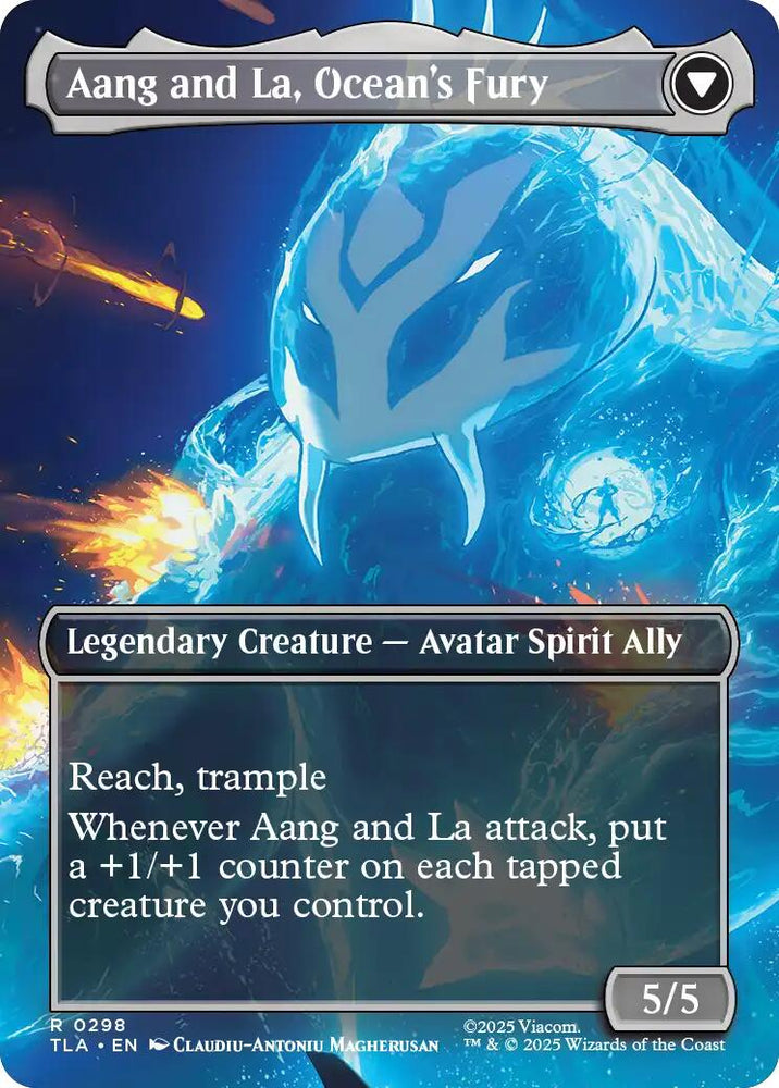 Aang, Swift Savior (298) (Borderless) [Avatar: The Last Airbender]