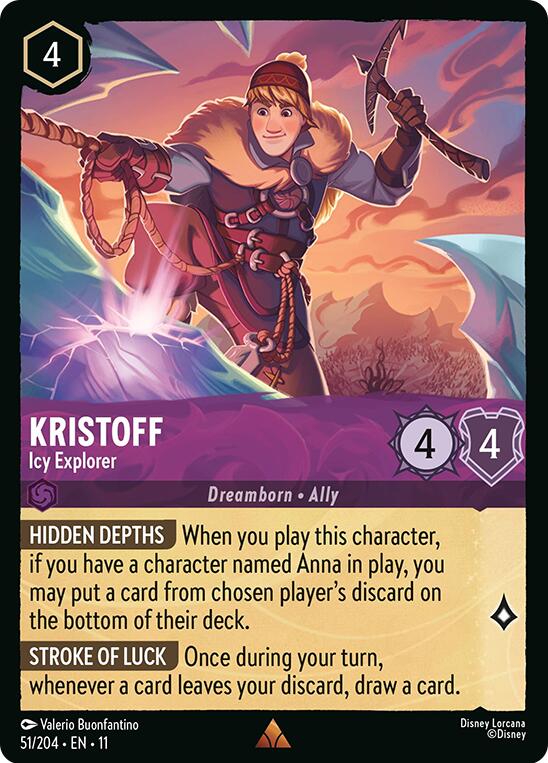 Kristoff - Icy Explorer (51/204) [Winterspell]