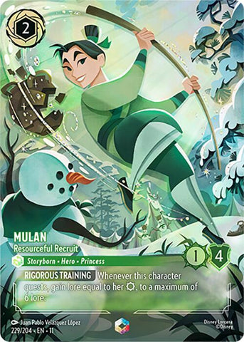 Mulan - Resourceful Recruit (Enchanted) (229/204) [Winterspell]