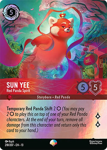 Sun Yee - Red Panda Spirit (Epic) (218/207) [Attack of the Vine!]