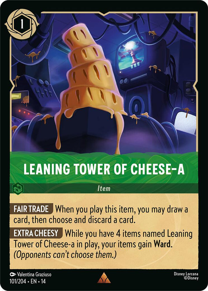 Leaning Tower of Cheese-a (101/204) [Hyperia City]