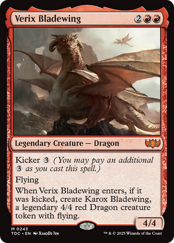 Verix Bladewing [Tarkir: Dragonstorm Commander]