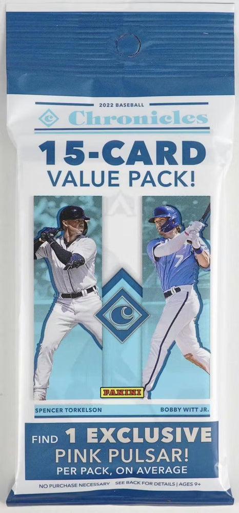 2022 Panini Chronicles Baseball Jumbo Value Fat Pack