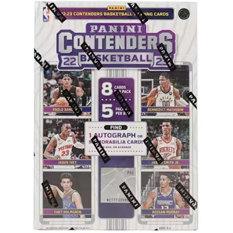 2022-23 Panini Contenders Basketball Blaster Box