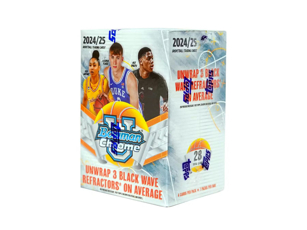 2024-25 Bowman Chrome University Basketball Blaster Box
