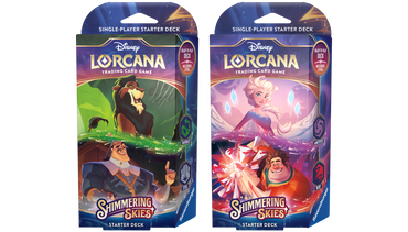 Disney Lorcana: Shimmering Skies - Starter Deck Set of 2