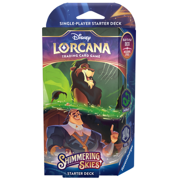 Disney Lorcana: Shimmering Skies - Starter Deck - Emerald & Steel
