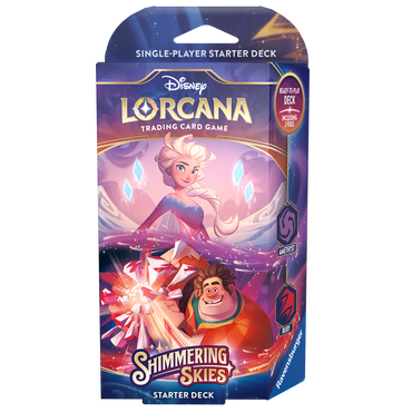 Disney Lorcana: Shimmering Skies - Starter Deck - Amethyst & Ruby