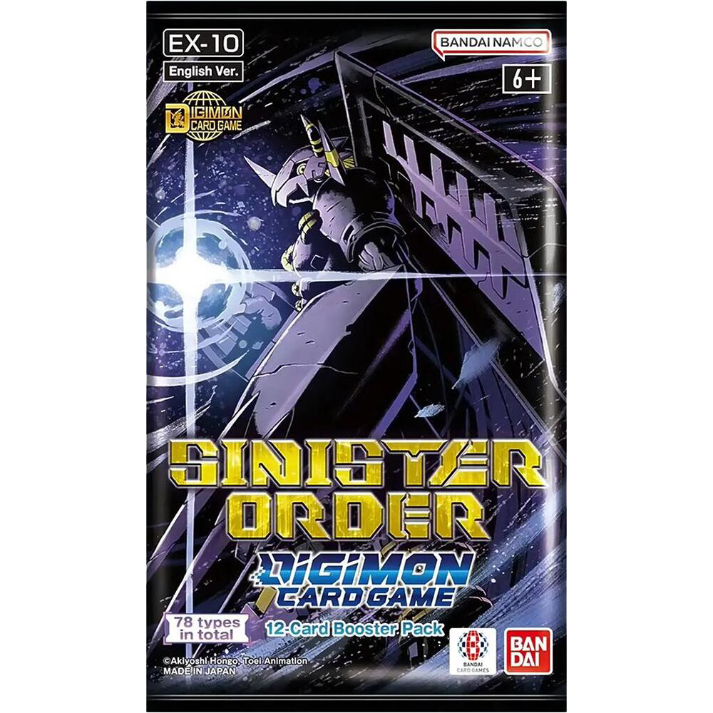 Digimon TCG Sinister Order Booster Pack