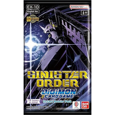 Digimon TCG Sinister Order Booster Pack