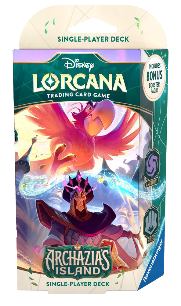Disney Lorcana: Archazia's Island - Starter Deck - Amethyst & Steel