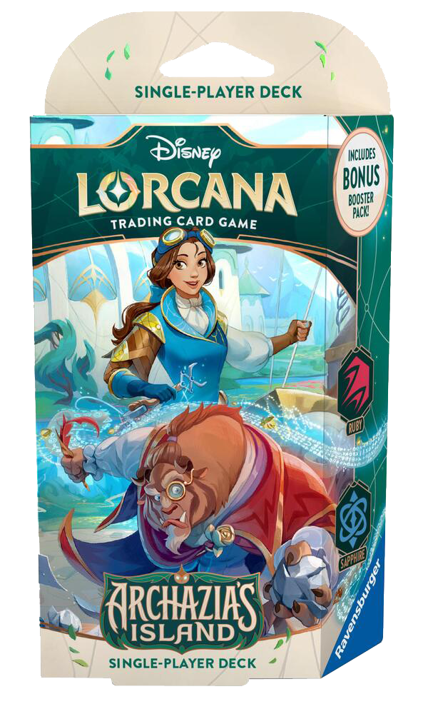 Disney Lorcana: Archazia's Island - Starter Deck - Ruby & Sapphire