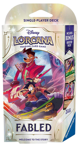 Disney Lorcana: Fabled - Starter Deck - Emerald & Ruby