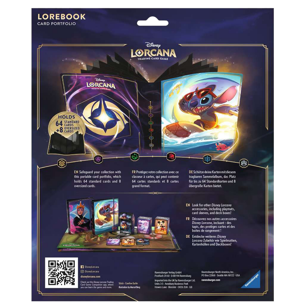 Disney Lorcana The First Chapter TCG Portfolio - Stitch