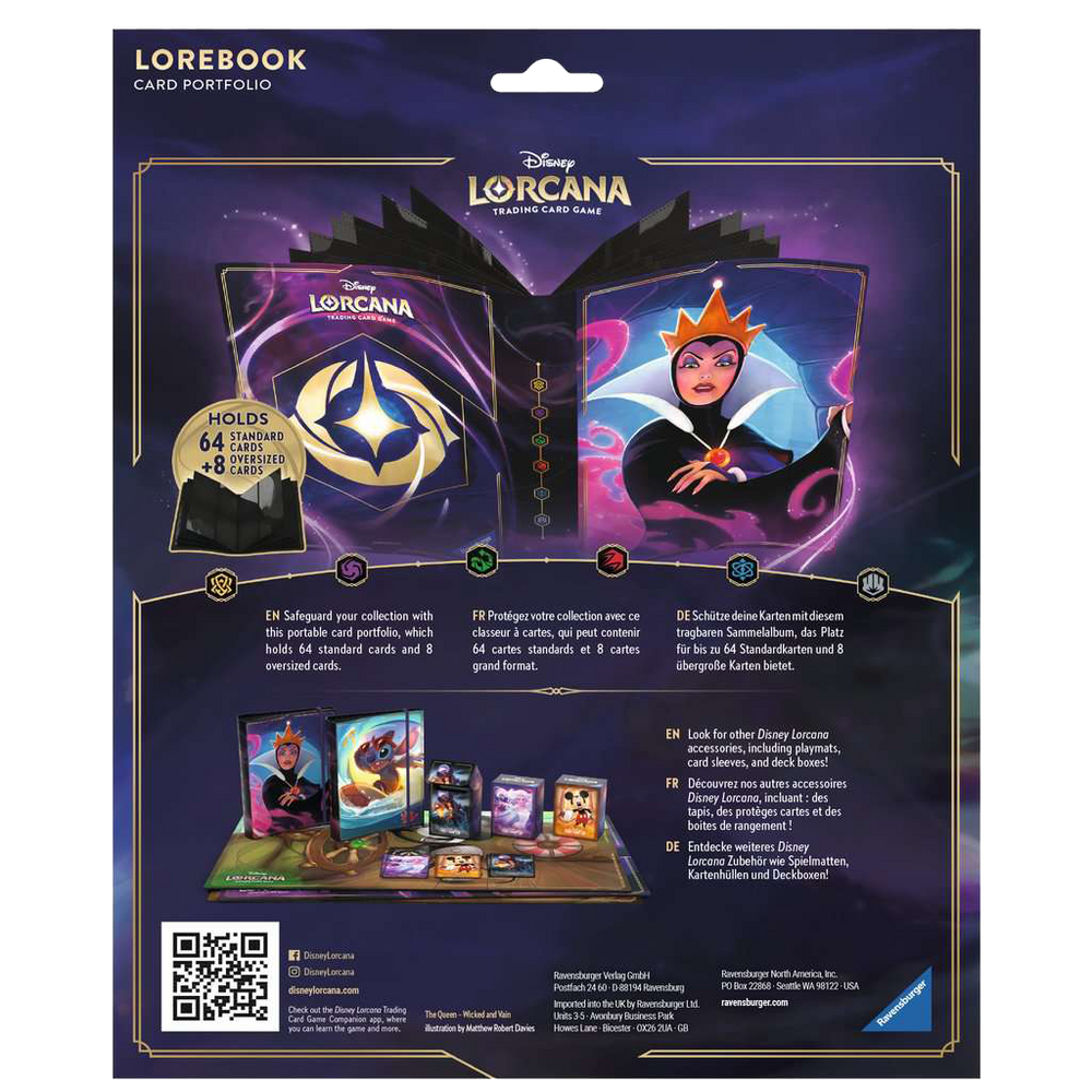Disney Lorcana The First Chapter TCG Portfolio - The Queen