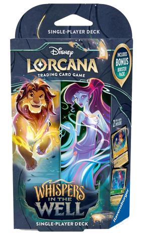 Disney Lorcana: Whispers in the Well - Starter Deck - Amber & Emerald