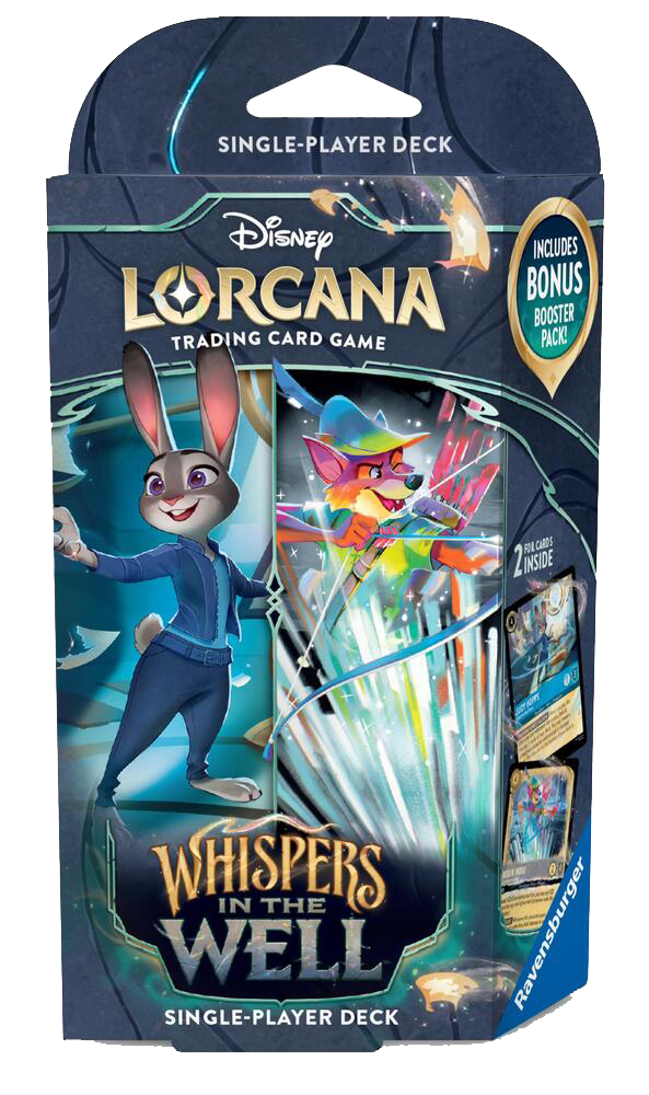 Disney Lorcana: Whispers in the Well - Starter Deck - Sapphire & Steel