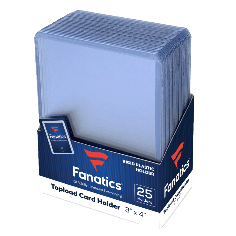Fanatics 35pt 3x4 Top Loader - 25 Count