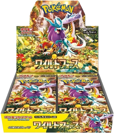 Japanese Pokémon TCG: SV5K Wild Forces Booster Box