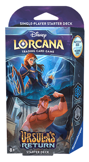 Disney Lorcana: Ursula's Return - Starter Deck - Sapphire & Steel