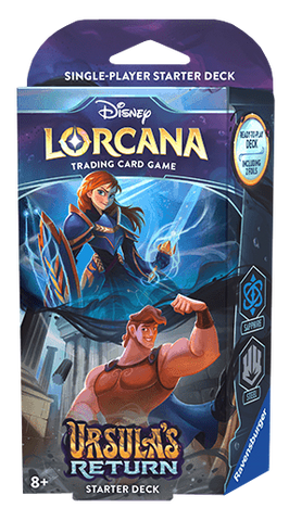 Disney Lorcana: Ursula's Return - Starter Deck - Sapphire & Steel