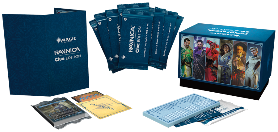 Magic: The Gathering Ravnica: Clue Edition - 2-4 Player Murder Mystery Card Game - Releases 02/23