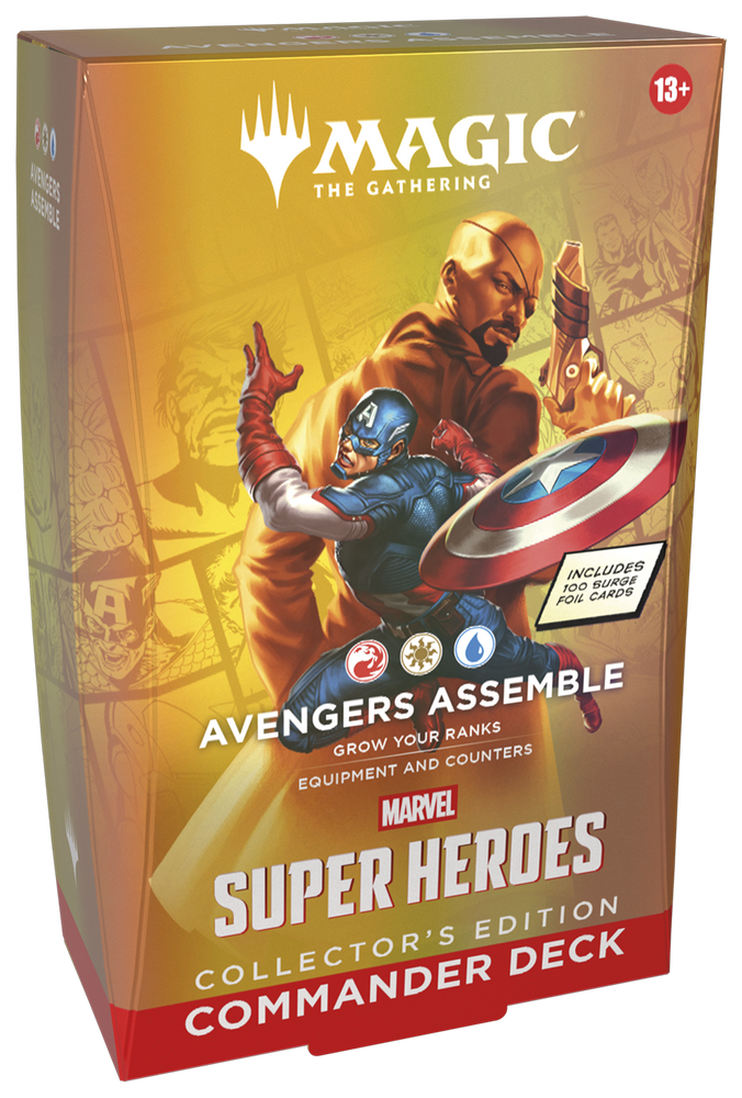 Magic Marvel Super Heroes Commander Deck Collector's Edition - Avengers Assemble