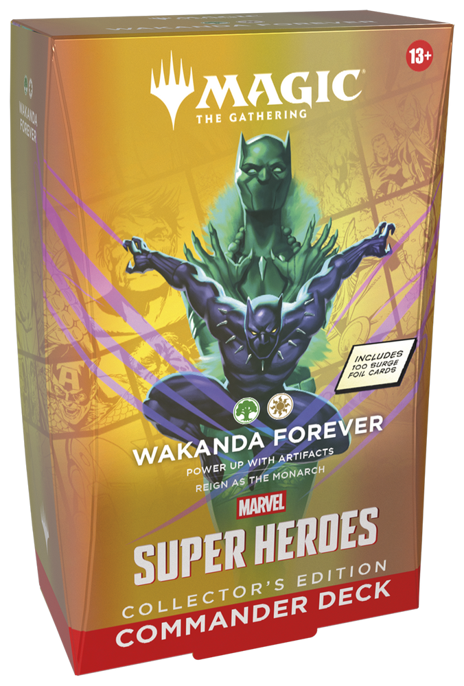 Magic Marvel Super Heroes Commander Deck Collector's Edition - Wakanada Forever