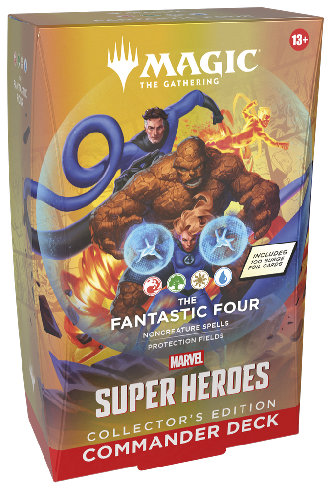 Magic Marvel Super Heroes Commander Deck Collector's Edition - Fantastic Four