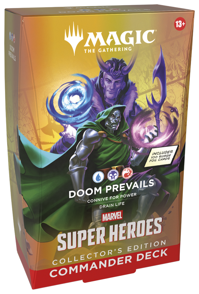 Magic Marvel Super Heroes Commander Deck Collector's Edition - Doom Prevails