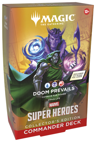 Magic Marvel Super Heroes Commander Deck Collector's Edition - Doom Prevails