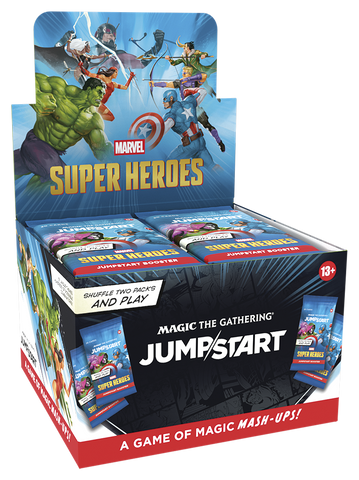 Magic Marvel Super Heroes Jumpstart Booster Box - Preorder for June 19th