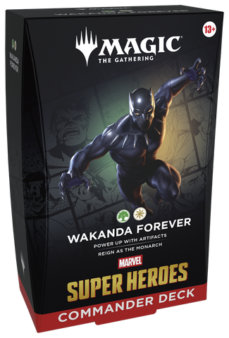 Magic Marvel Super Heroes Commander Deck - Wakanada Forever