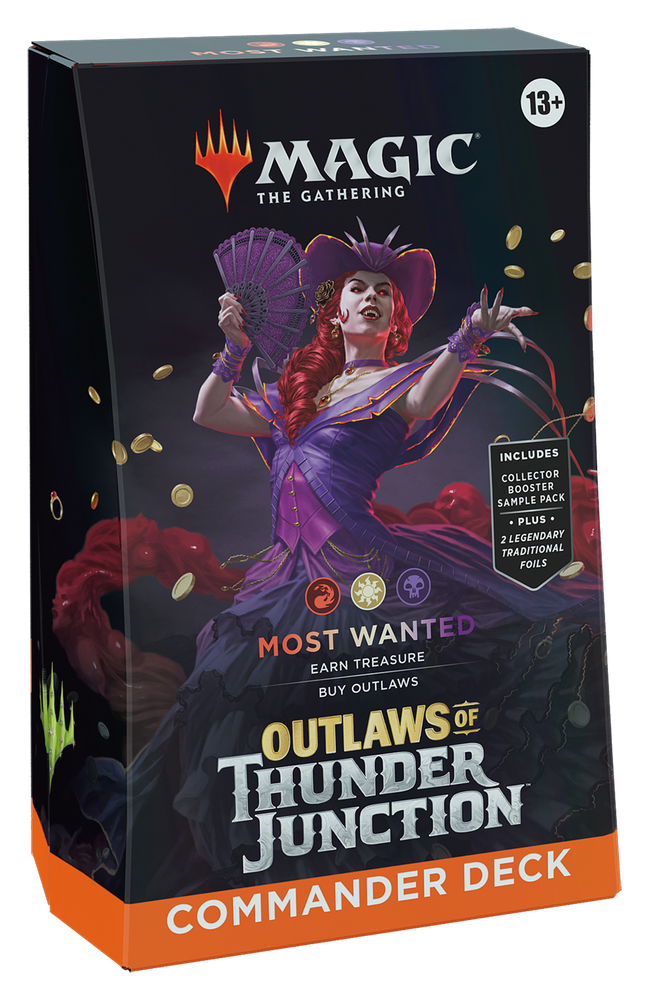 Magic Outlaws of Thunder Junction Commander Deck - Most Wanted