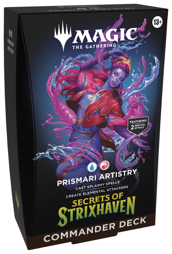 Magic Secrets of Strixhaven Prismari Artistry Commander Deck