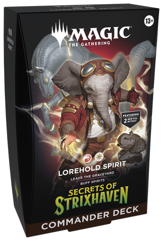 Magic Secrets of Strixhaven Lorehold Spirit Commander Deck