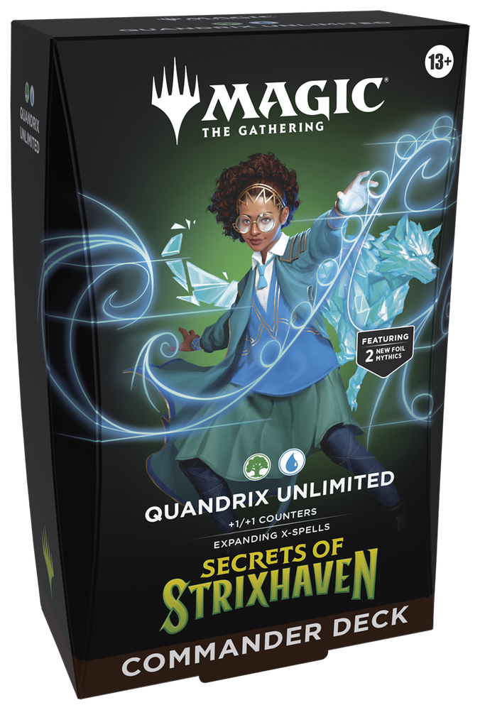 Magic Secrets of Strixhaven Quandrix Unlimited Commander Deck