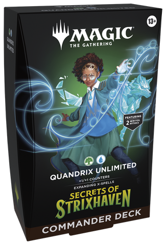 Magic Secrets of Strixhaven Quandrix Unlimited Commander Deck