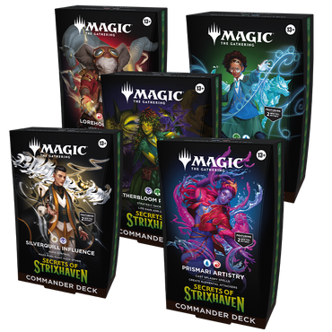 Magic Secrets of Strixhaven Commander Deck (Set of 5 Decks) - Preorder for April 17th