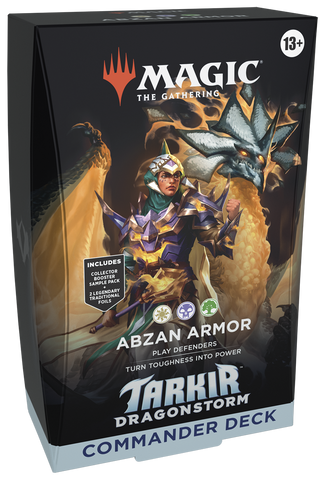 Magic Tarkir: Dragonstorm Abzan Armor Commander Deck