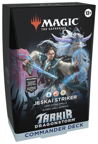 Magic Tarkir: Dragonstorm Jeskai Striker Commander Deck
