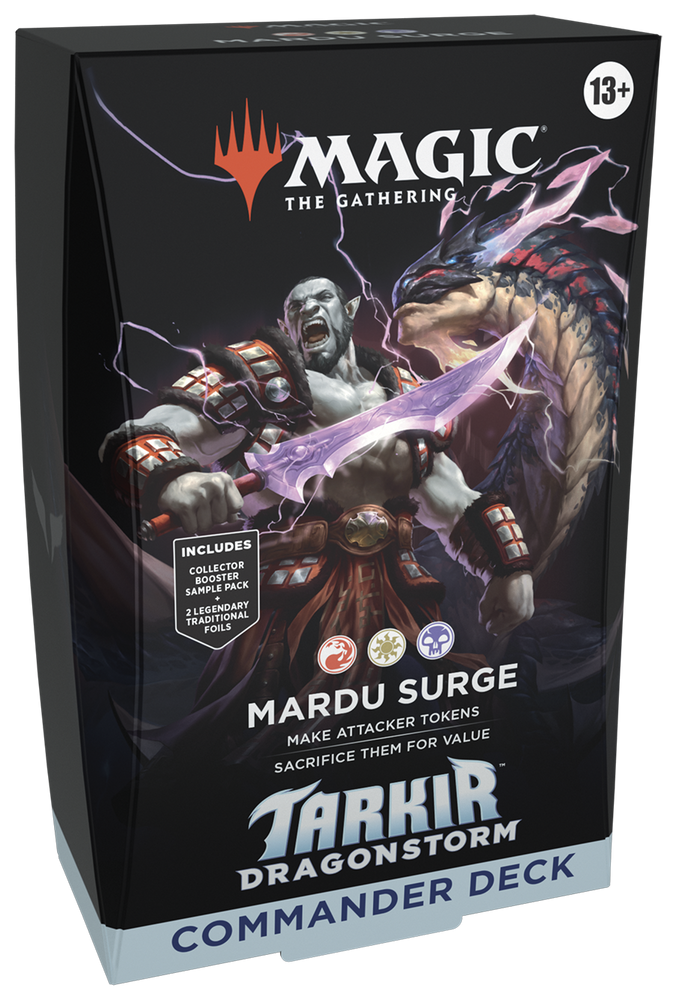 Magic Tarkir: Dragonstorm Mardu Surge Commander Deck