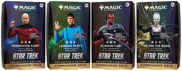 Magic Star Trek Commander Deck Collector's Edition - Set of 4 decks - Pre-Order for November 6th