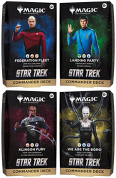 Magic Star Trek Commander Deck - Set of 4 decks - Pre-Order for November 6th