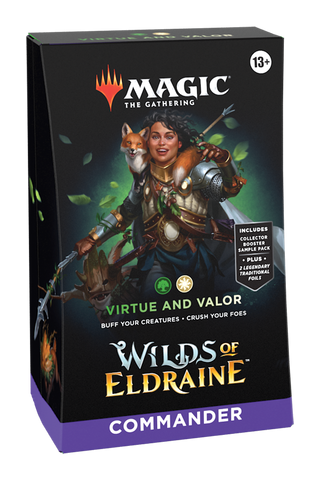 Magic Wilds of Eldraine Commander Deck - Virtue and Valor