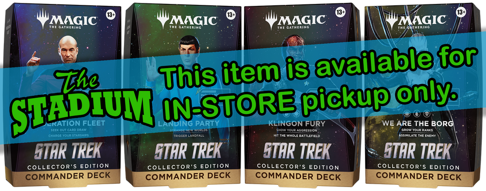 Magic Star Trek Commander Deck Collector's Edition - Set of 4 decks - Pre-Order for November 6th