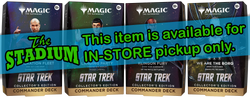 Magic Star Trek Commander Deck Collector's Edition - Set of 4 decks - Pre-Order for November 6th
